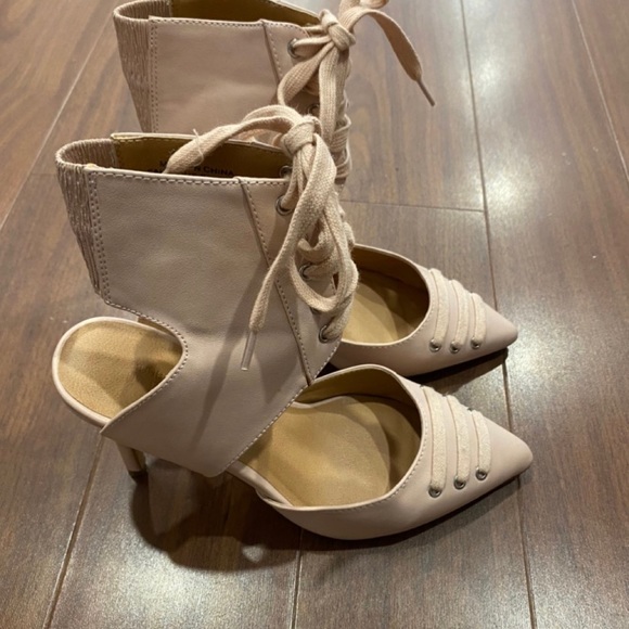 Dusty pink heels - Picture 3 of 4